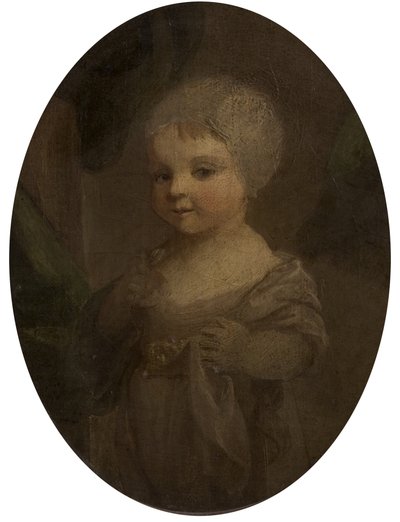 若い女の子の肖像画 作： William Beechey